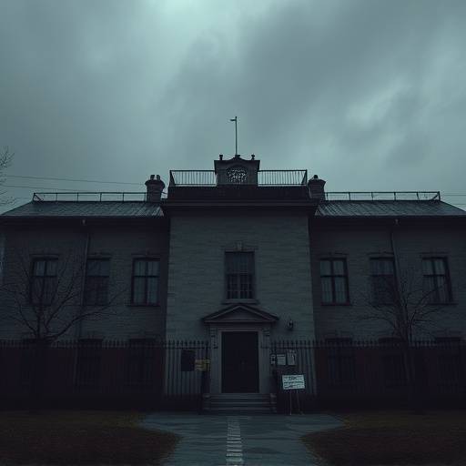 Exterior de una prisión