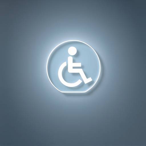 Icono de accesibilidad que representa una figura humana con los brazos extendidos.